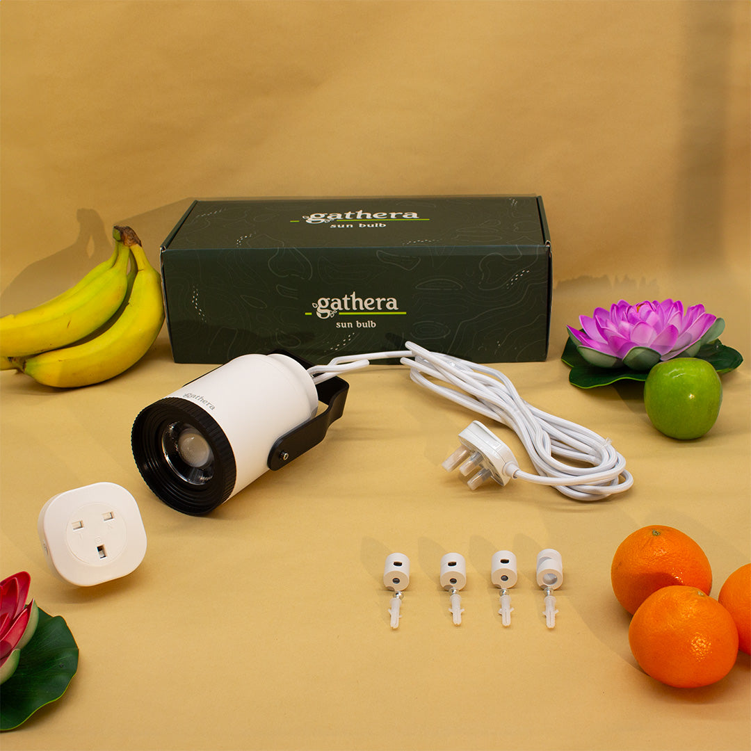 Sun Bulb | Full spectrum LED grow light with adjustable lens and tilt