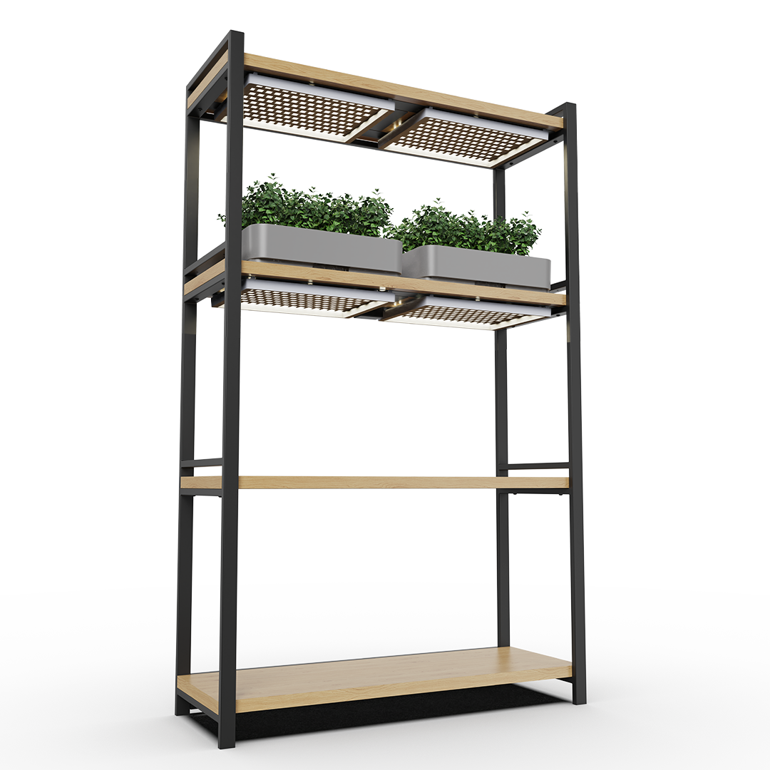 Sun Shelf 2 | Plant shelf with built-in full spectrum LED grow lights