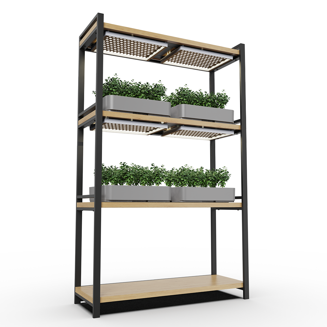 Sun Shelf 2 | Plant shelf with built-in full spectrum LED grow lights