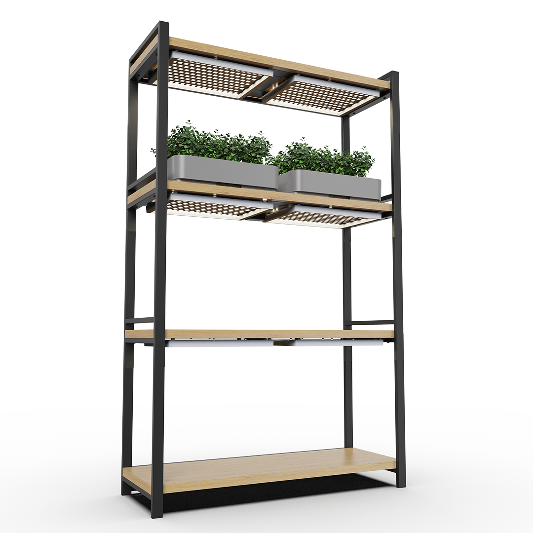 Sun Shelf 2 | Plant shelf with built-in full spectrum LED grow lights