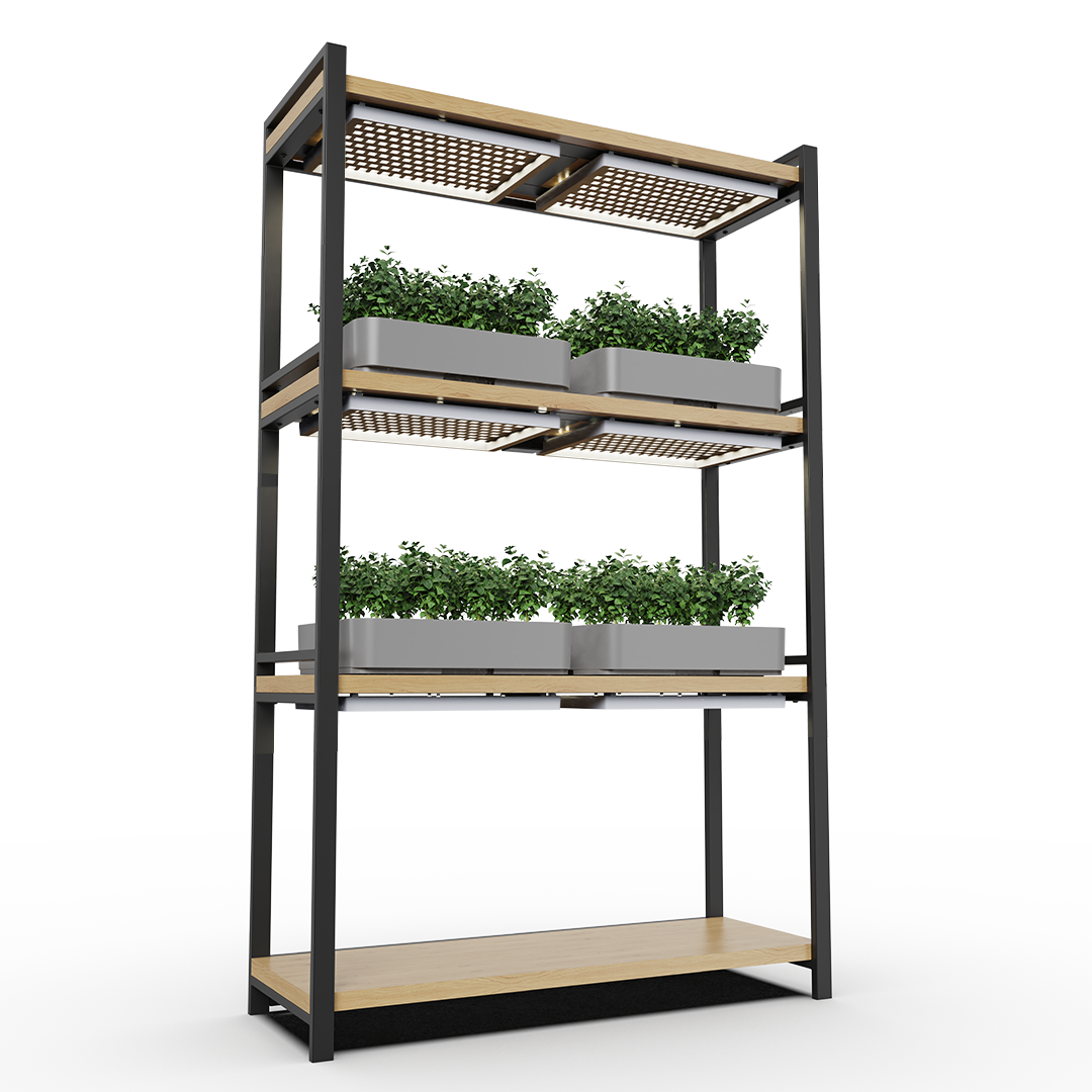 Sun Shelf 2 | Plant shelf with built-in full spectrum LED grow lights