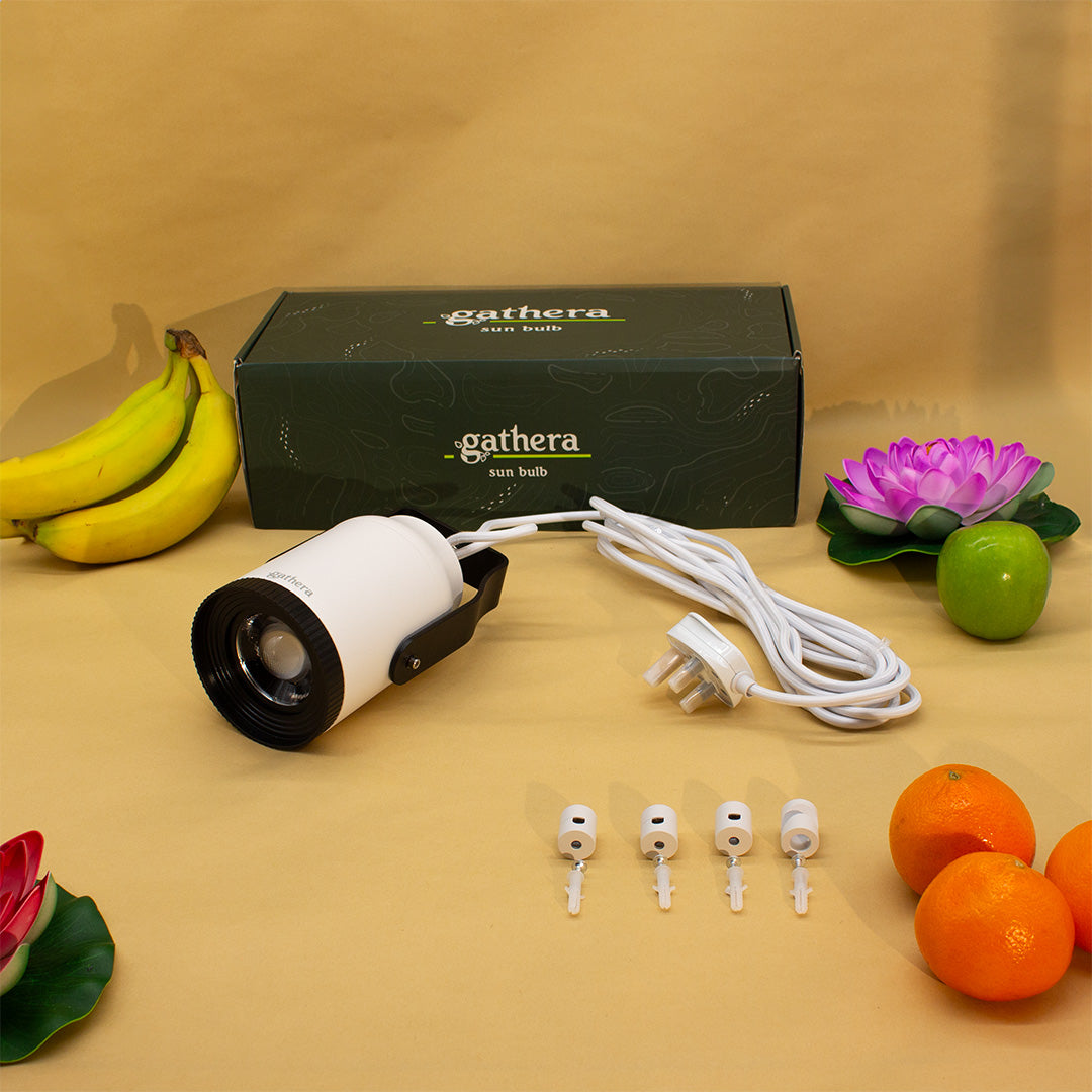 Sun Bulb | Full spectrum LED grow light with adjustable lens and tilt